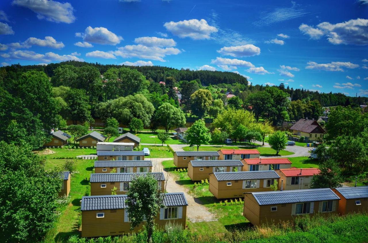 Camping Prima Hotel Týn nad Vltavou Eksteriør billede