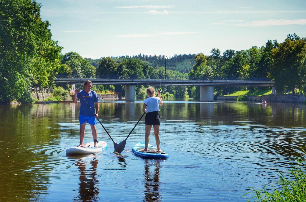 Camping Prima Hotel Týn nad Vltavou Eksteriør billede