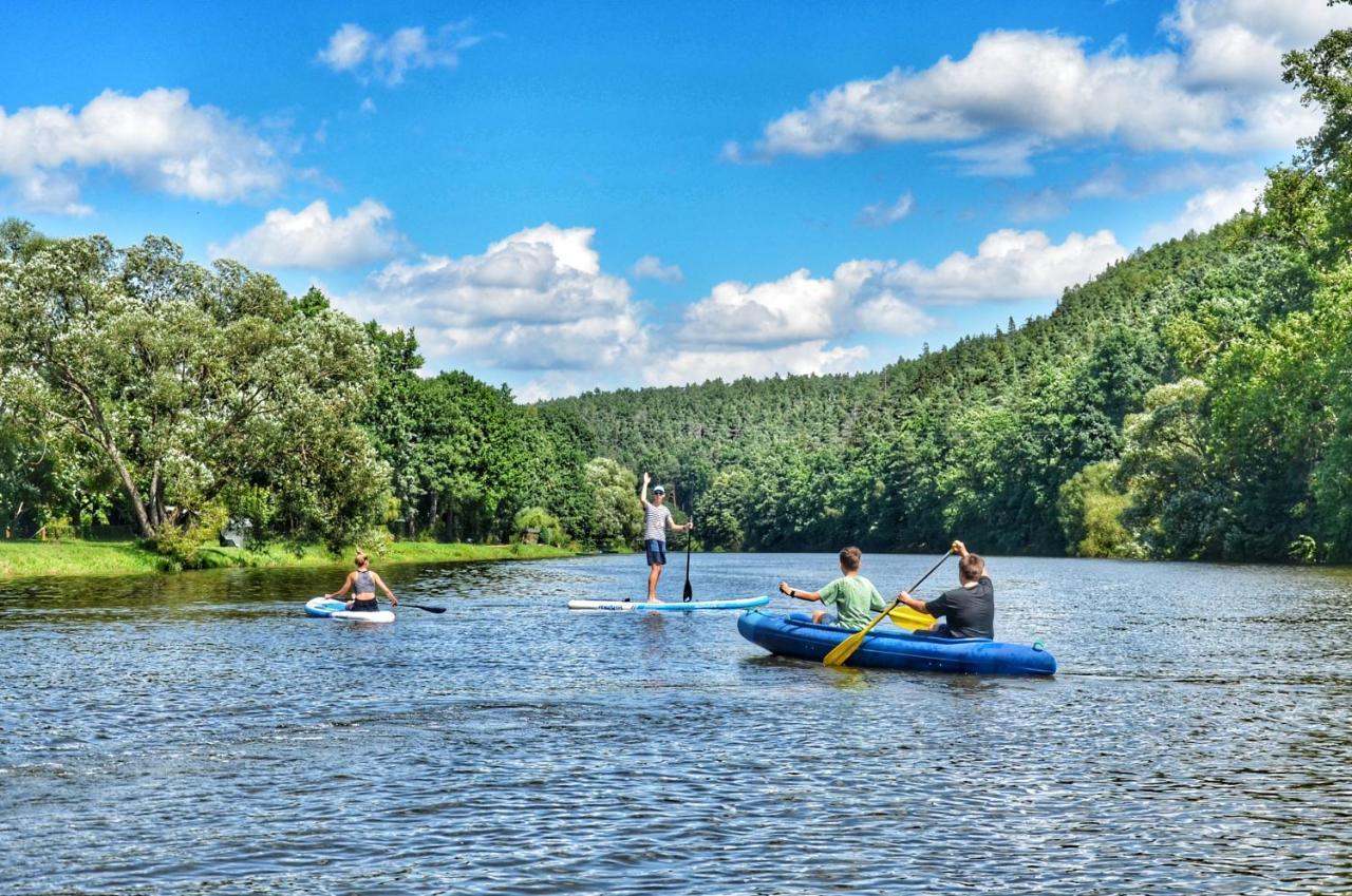 Camping Prima Hotel Týn nad Vltavou Eksteriør billede