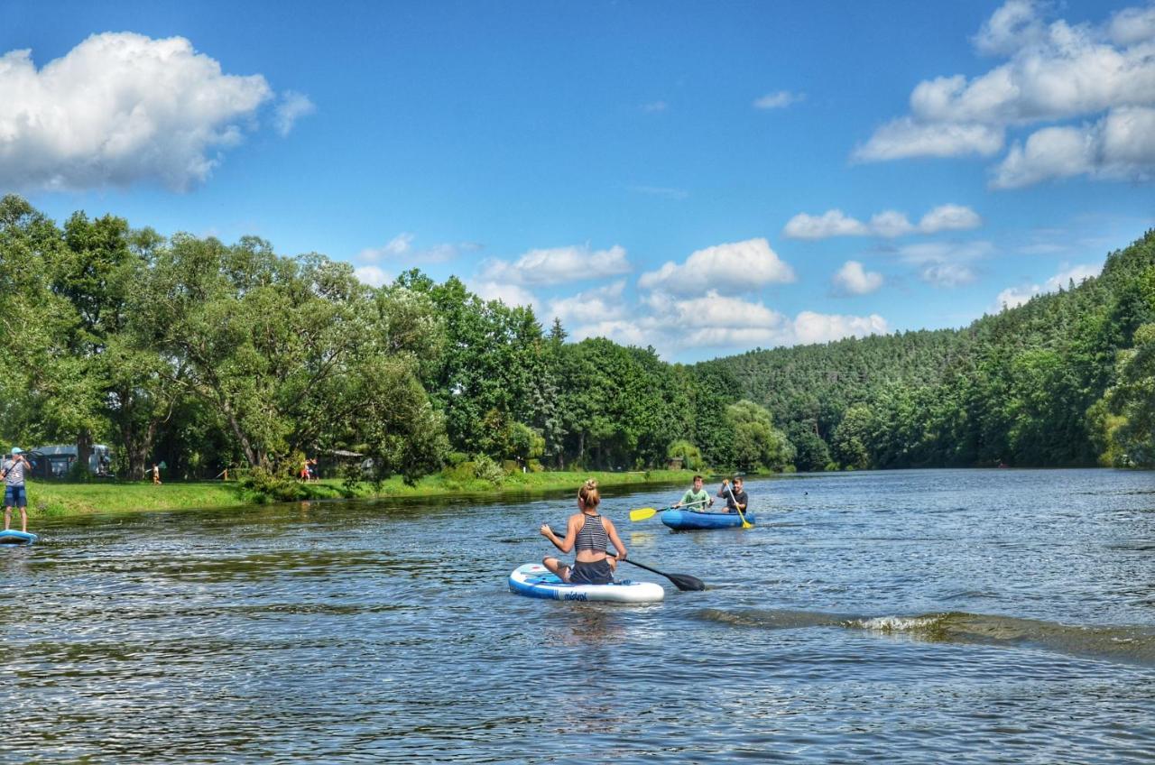 Camping Prima Hotel Týn nad Vltavou Eksteriør billede