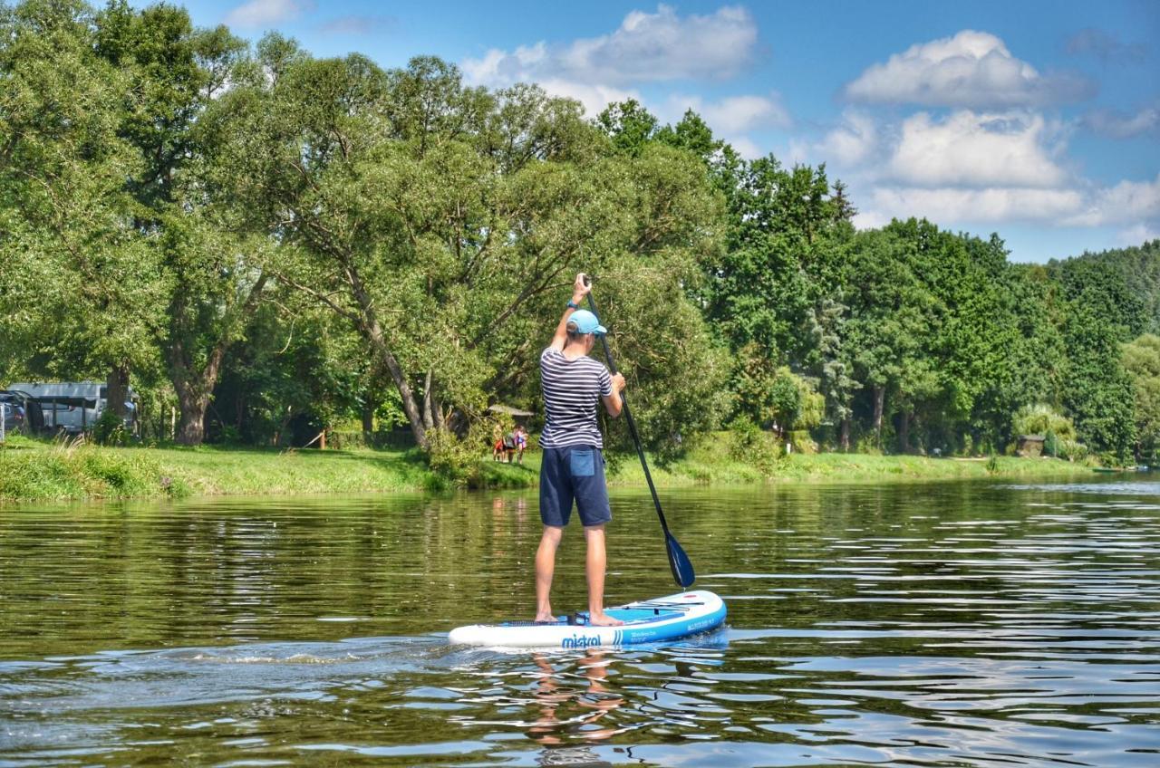 Camping Prima Hotel Týn nad Vltavou Eksteriør billede