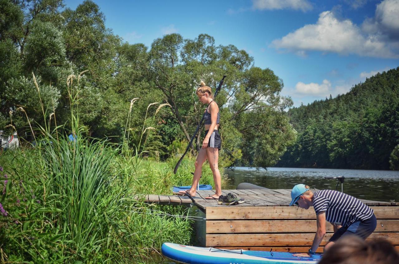 Camping Prima Hotel Týn nad Vltavou Eksteriør billede